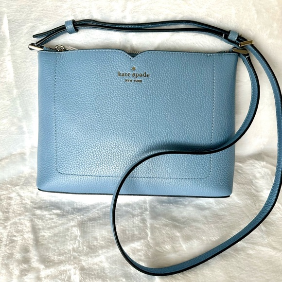 kate spade Handbags - Kate Spade Sky Blue Crossbody Bag